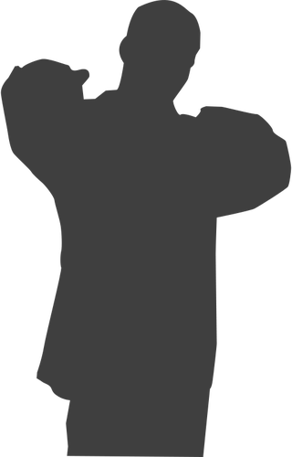 Silhouette Vector Illustration Of Rapper 320x500 Silhouette Vector Illustration Of Rapper