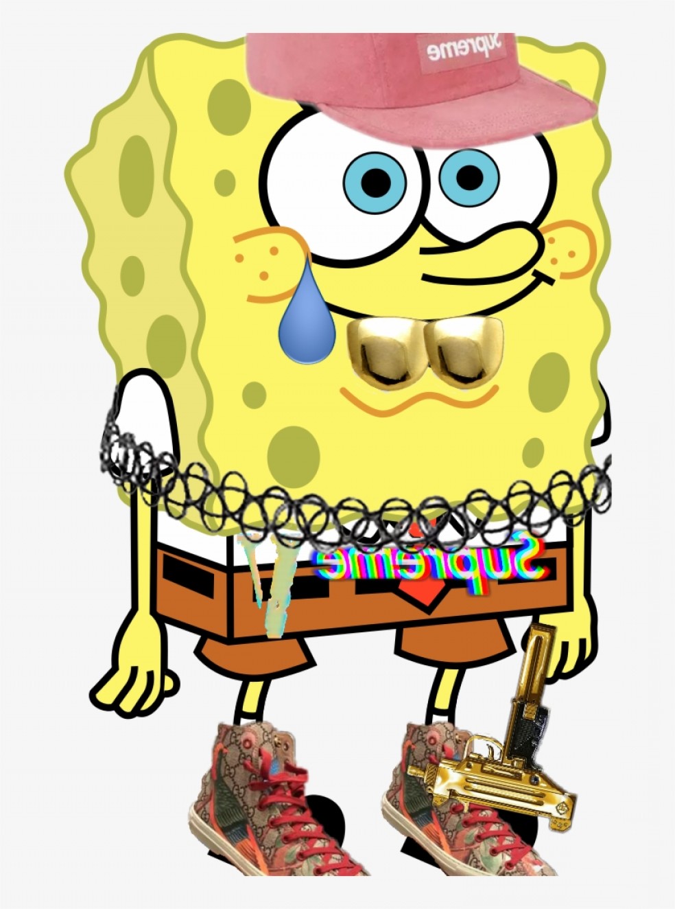 984x1324 Uqryuaqystock Vector Rapper Spongebob Squarepants Spongebob Soidergi