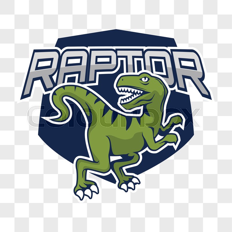 Raptor Dinosaur Isolated On Stock Vector Colourbox 800x800 Raptor Dinosaur Isolated On Stock Vector Colourbox