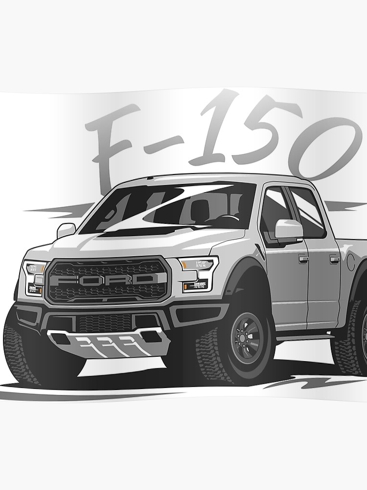 F Raptor Vector Style Poster 750x1000 F Raptor Vector Style Poster