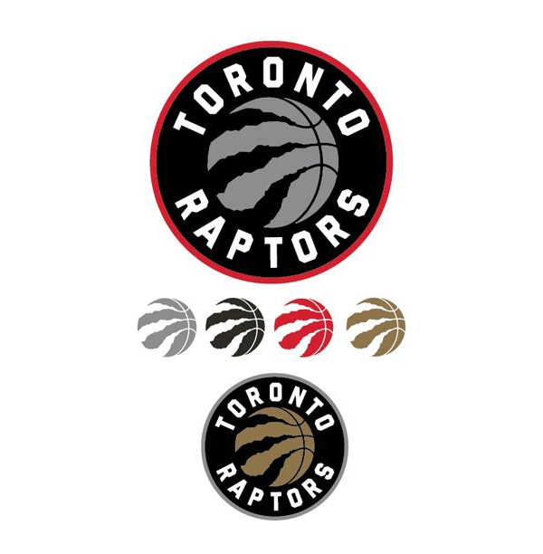 600x612 Brand New New Logo For Toronto Raptors