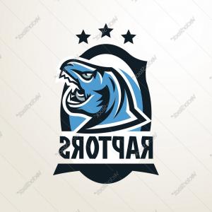300x300 Emblem Sticker Badge Dinosaur Head Logo Vector Createmepink