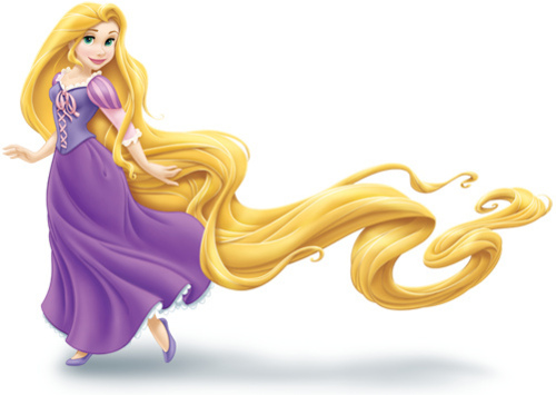 500x355 Rapunzel Clipart