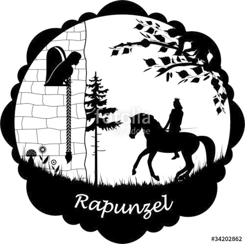 500x499 Rapunzel Stock Image And Royalty Free Vector