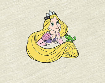 340x270 Rapunzel Vector Etsy