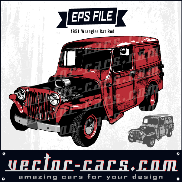 Rat Rod Vector