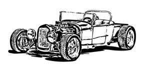 288x144 Free Model T Hot Rod Vector Proyectos Que Intentar Hot Rods