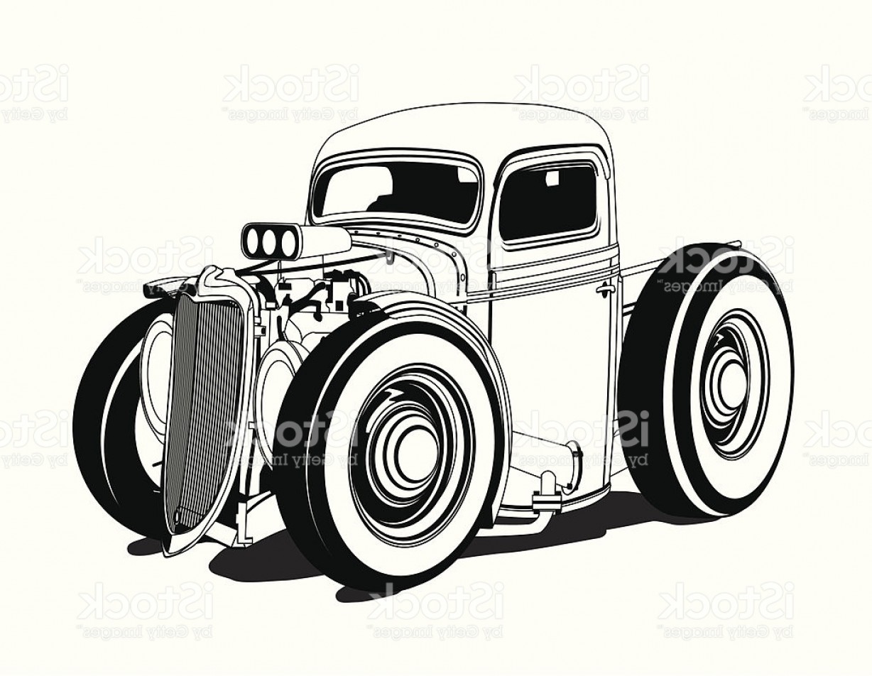 Rat Rod Vector At Collection Of Rat Rod Vector Free For Personal Use 3206