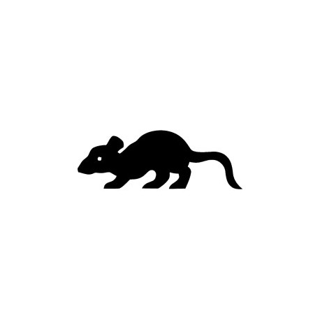 458x458 Rat Silhouette Vector Dxf