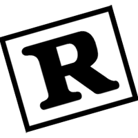 Rated R Logo Vector at Vectorified.com | Collection of Rated R Logo ...