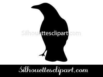 Raven Silhouette Vector Graphics Silhouettes Vector 400x300 Raven Silhouette Vector Graphics Silhouettes Vector