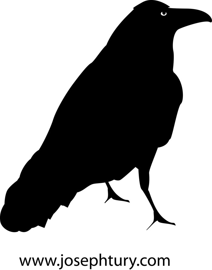 Crow Silhouette 700x890 Crow Silhouette