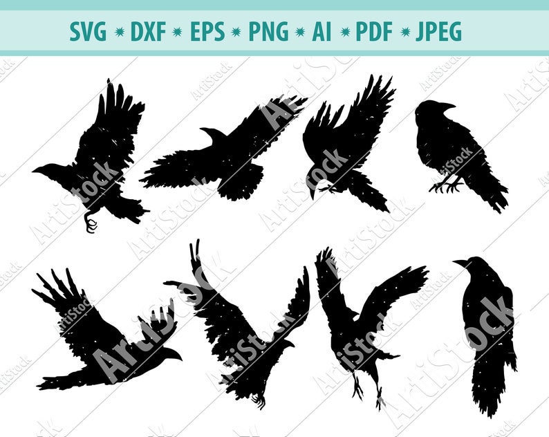 Raven Crow Raven Clipart Raven For Cricut Etsy 794x632 Raven Crow Raven Clipart Raven For Cricut Etsy