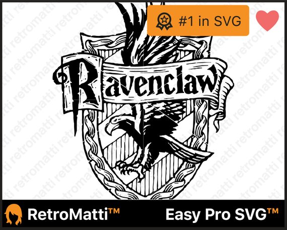 Ravenclaw Crest Vector at Vectorified.com | Collection of Ravenclaw ...