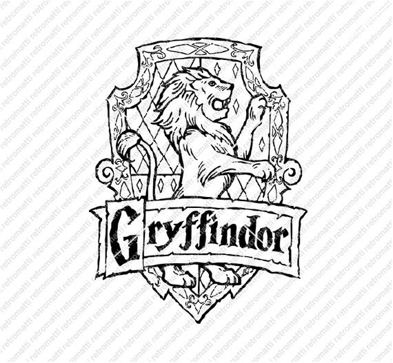 570x527 Gryffindor Crest Emblem Badge Harry Potter Hogwart's House