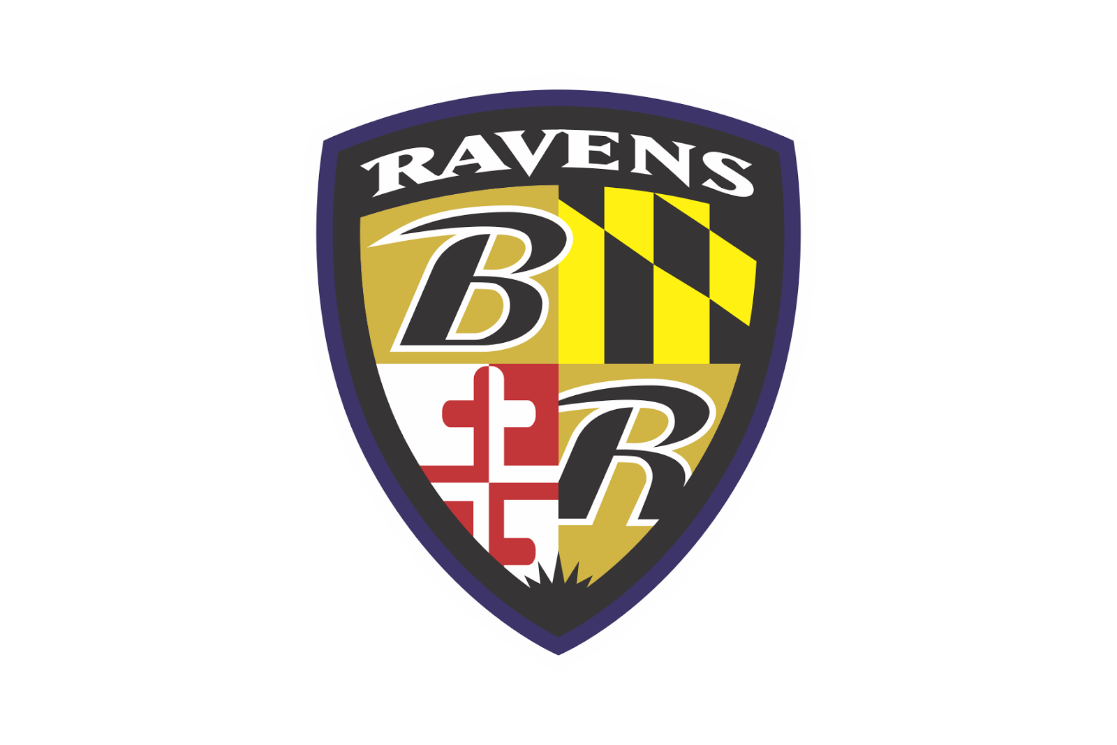 Ravens Logo Vector At Vectorified.com | Collection Of Ravens Logo ...