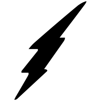 332x332 Vector De Rayo