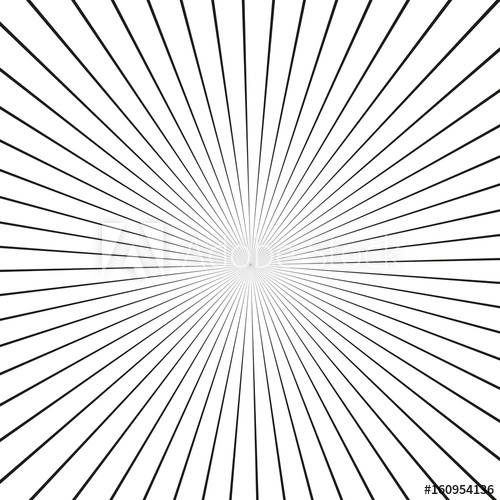 500x500 Illusion Rays Vector Illustration Retro Sunburst Background