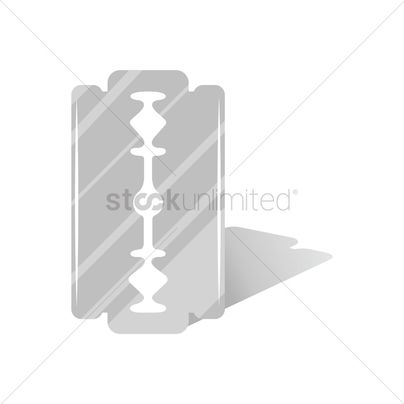 1300x1300 Razor Blade Vector Image