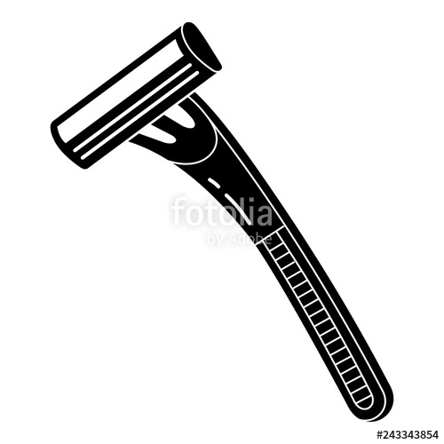 500x500 Plastic Razor Icon Simple Illustration Of Plastic Razor Vector