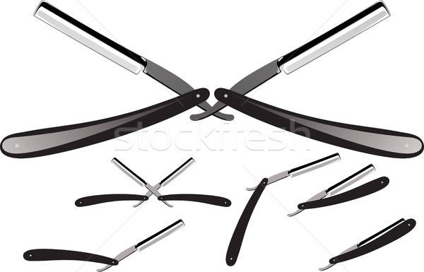 600x385 Vintage Straight Razor Vector Illustration Stanislav Stasyuk