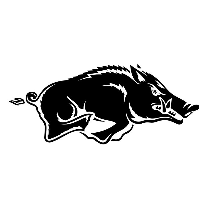 690x690 Arkansas Razorbacks Football Logo Graphics