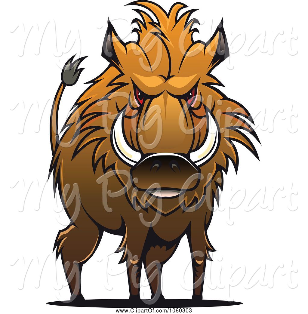 1024x1044 Swine Clipart Of Razorback Boar Logo