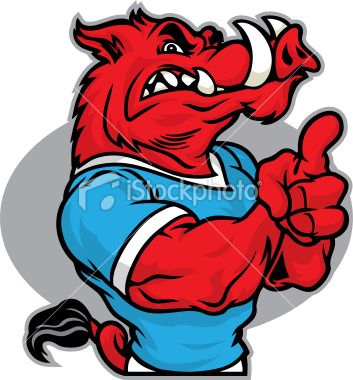 This Razorback Is Number One! Art And Photography Football 353x380 This Razorback Is Number One! Art And Photography Football