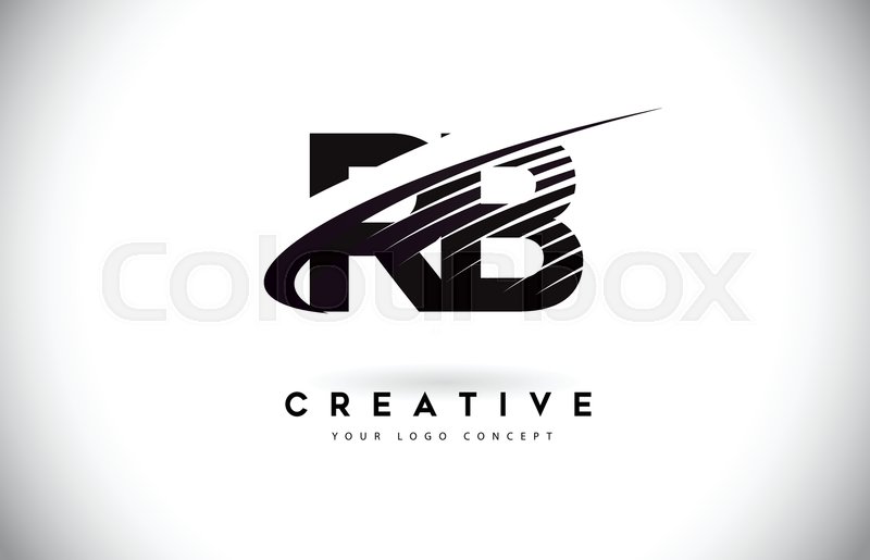 Rb R B Letter Logo Design With Swoosh Stock Vector Colourbox 800x515 Rb R B Letter Logo Design With Swoosh Stock Vector Colourbox