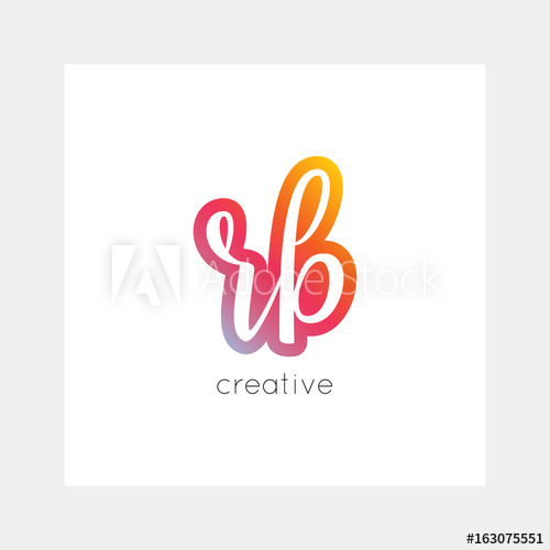 Rb Logo, Vector Useful As Branding, App Icon, Alphabet 500x500 Rb Logo, Vector Useful As Branding, App Icon, Alphabet