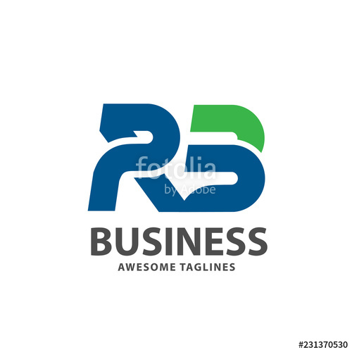 Creative Strong Initial Letter Rb Logo Vector Concept Stock Image 500x500 Creative Strong Initial Letter Rb Logo Vector Concept Stock Image