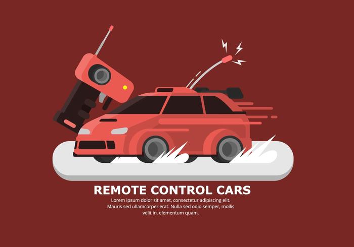 700x490 Red Rc Car Vector