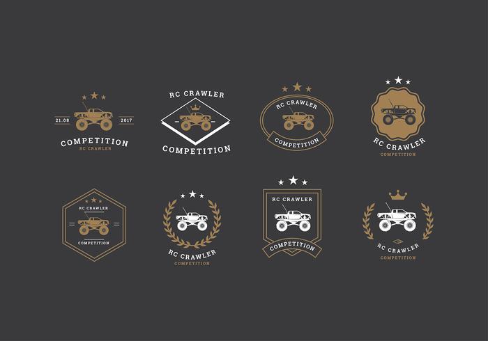 700x490 Rc Crawler Competiton Logo Free Vector