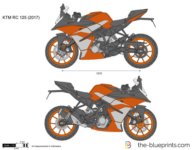ktm rc drawing