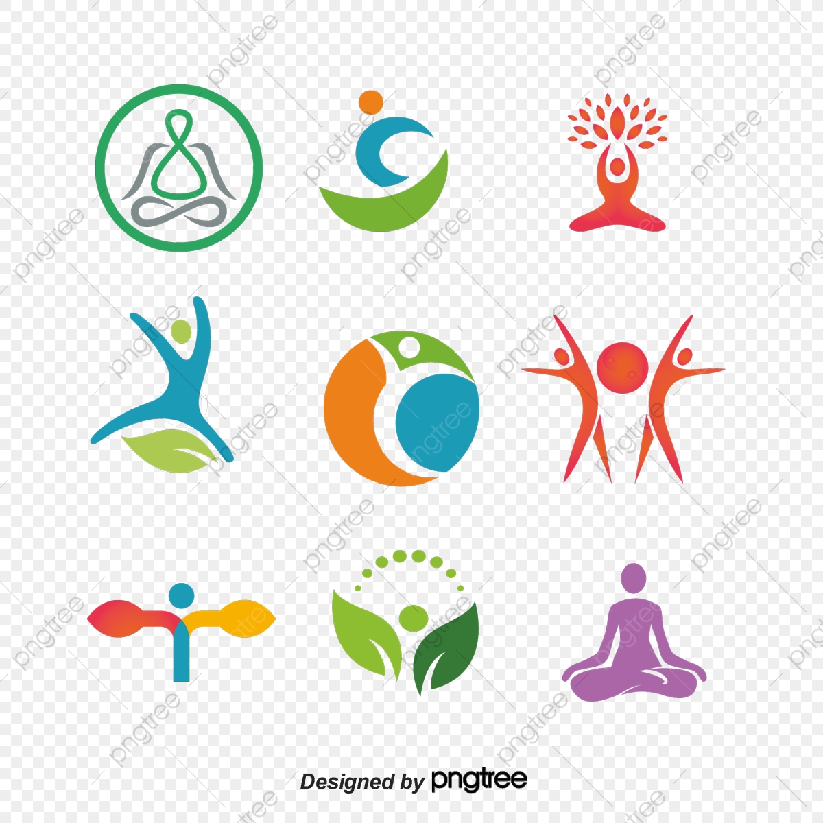 1200x1200 Yoga Logo Vector Material, Yoga Vector, Logo Vector, Logo Mark