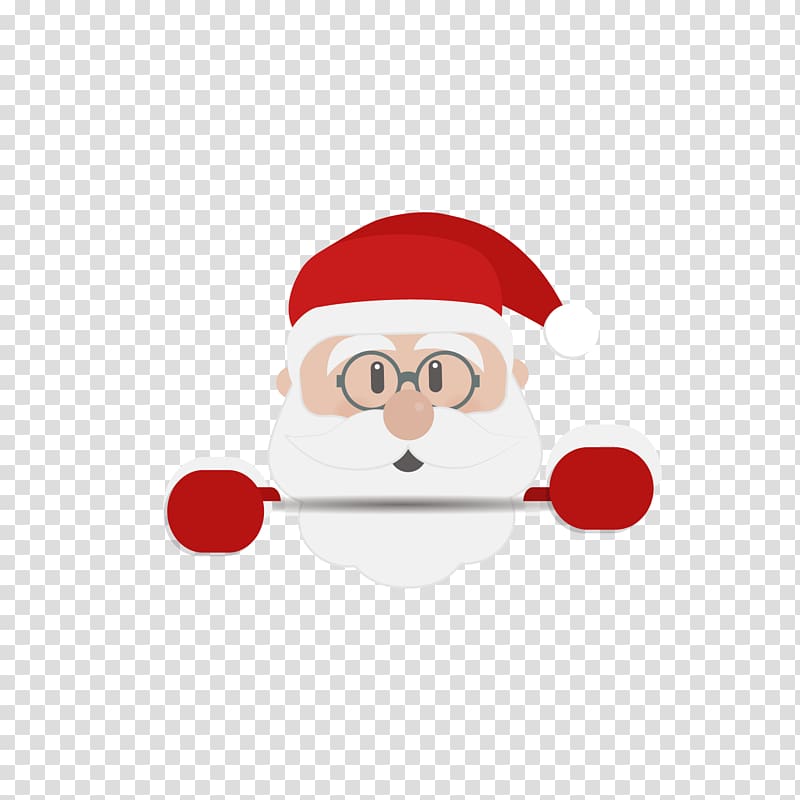 800x800 Santa Claus Village Christmas Euclidean Reindeer, Cartoon Santa