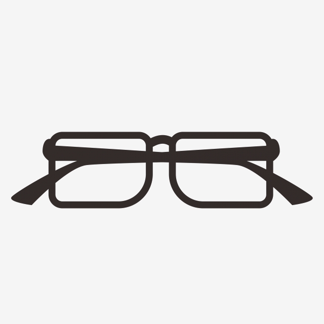 640x640 Teacher S Day Hand Drawn Reading Glasses Illustration, Vector