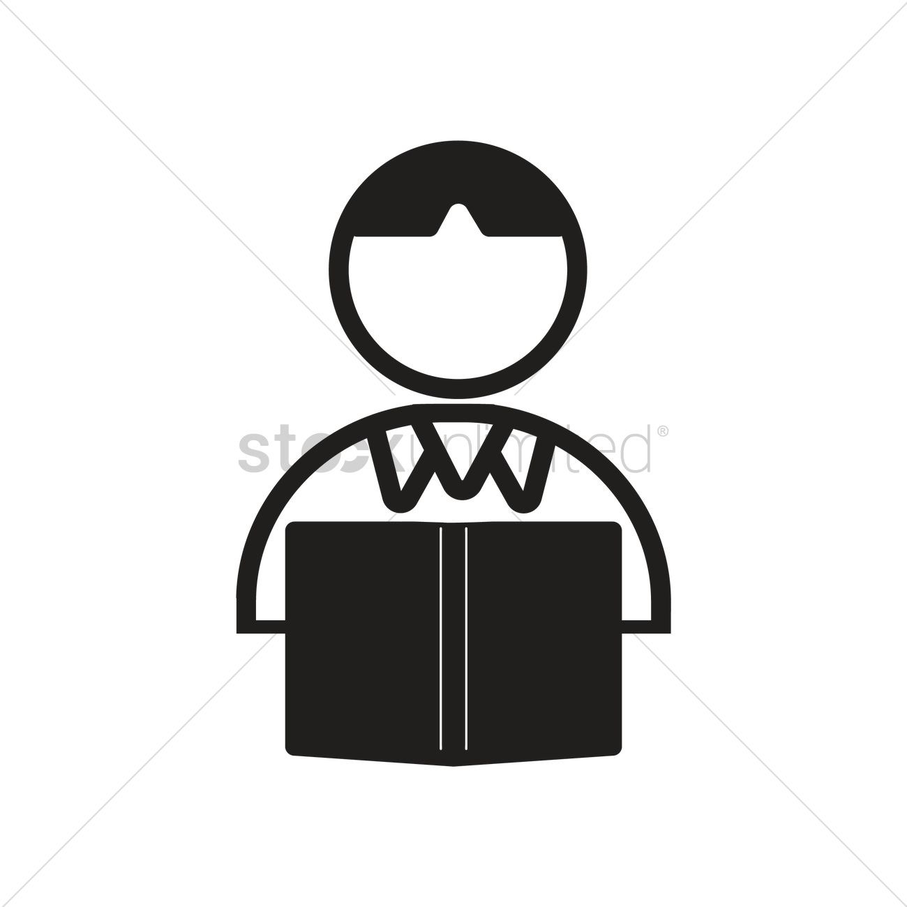 1300x1300 Reading Icon Vector Image