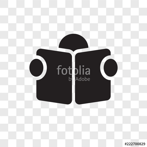 500x500 Reading Icons Isolated On Transparent Background Modern
