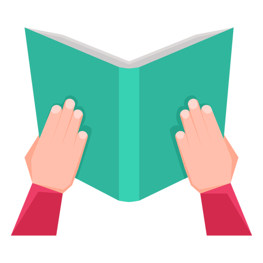 512x512 Reading A Book Vector