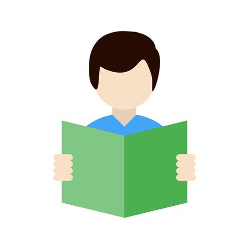 490x490 Vector Reading Icon