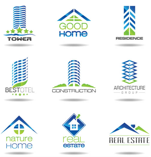Real Estate Logotypes Vector Material Free Download 507x527 Real Estate Logotypes Vector Material Free Download