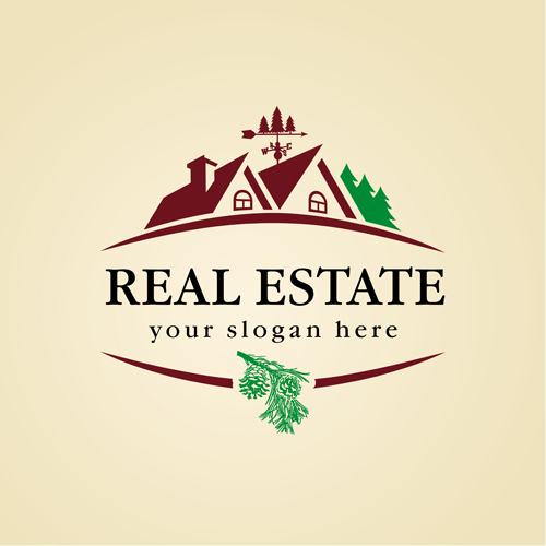 Creative Real Estate Vector Logos Free Download 500x500 Creative Real Estate Vector Logos Free Download