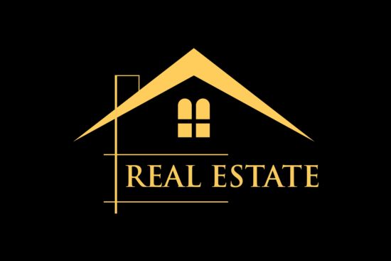 Golden Real Estate Logo Vector Free Download 550x367 Golden Real Estate Logo Vector Free Download