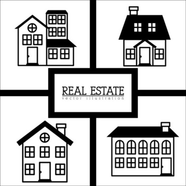 Real Estate Vector Free Vector Download 368x368 Real Estate Vector Free Vector Download