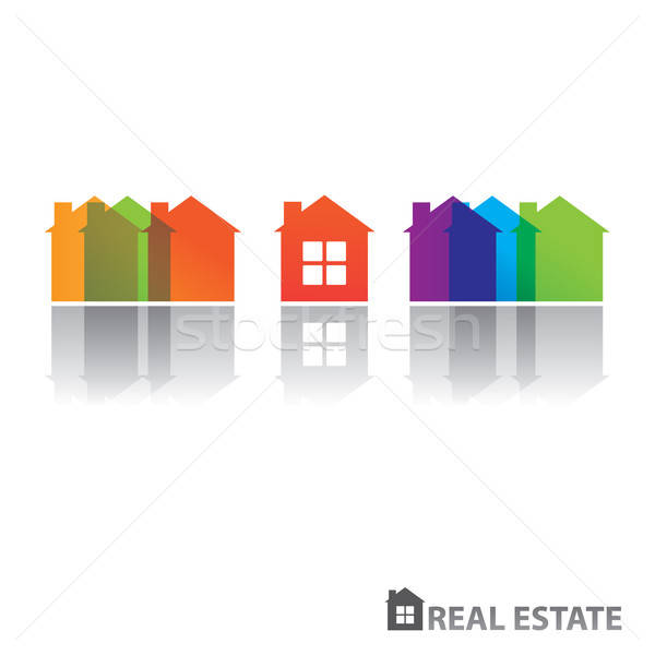600x600 Real Estate Vector Vector Illustration Antonina Tsyganko