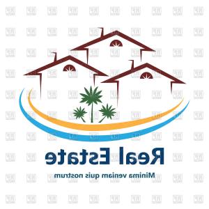 300x300 Outline Of House Or Apartments Icon For Real Estate Vector Clipart