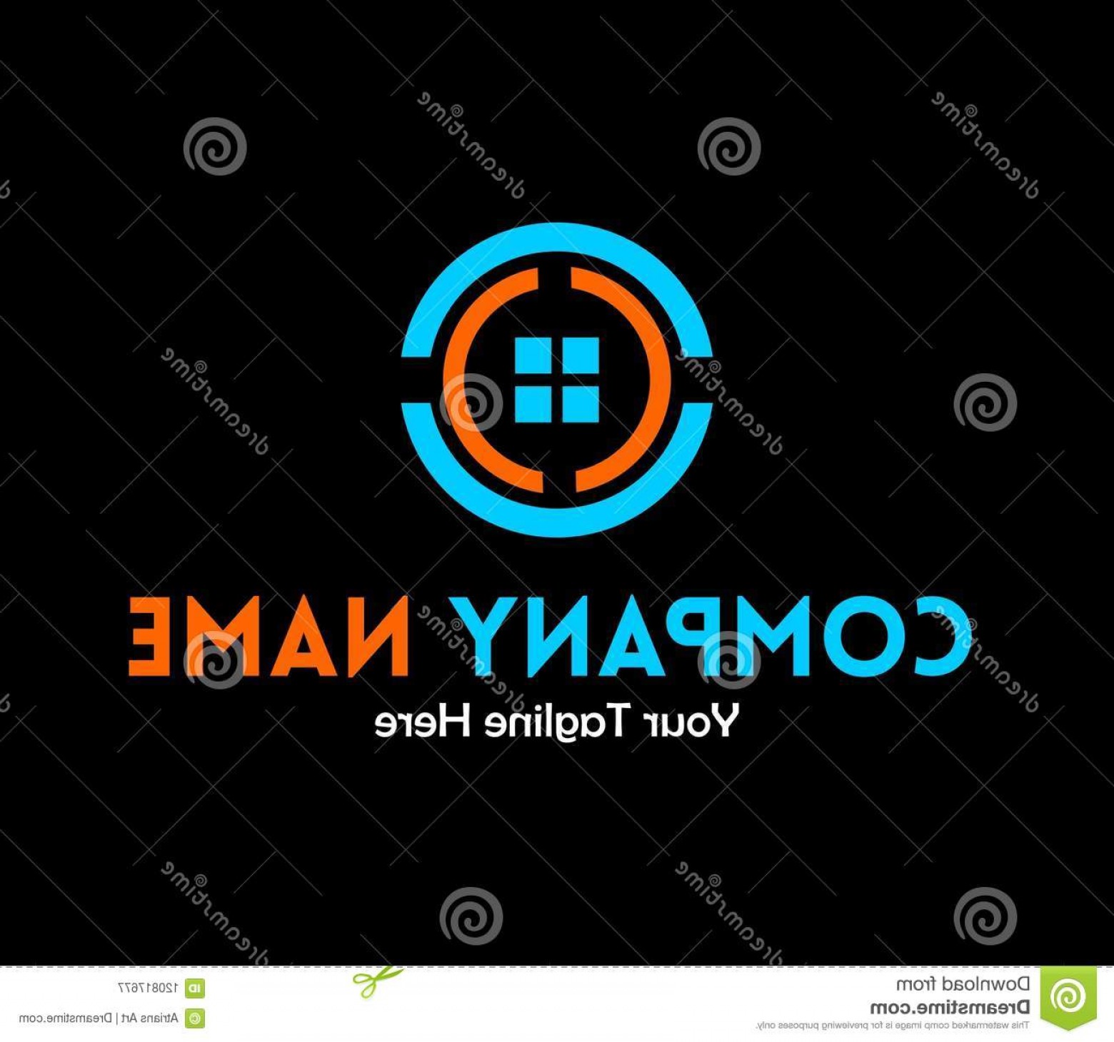1560x1460 Vector Logo Circle Company Real Estate Vector Logo Circle Company
