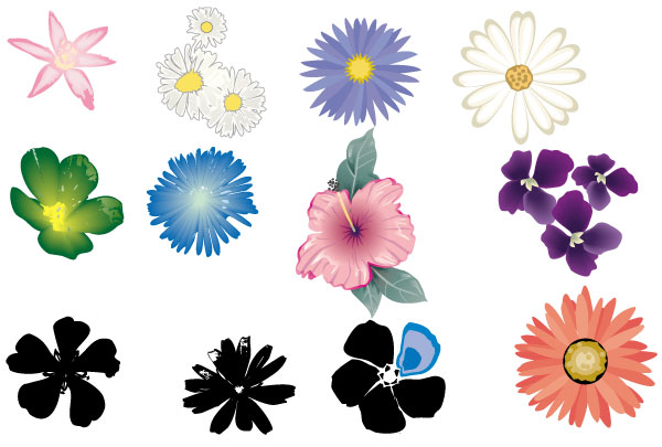 600x405 Flower Vectors Download Free Vector Art Free Vectors
