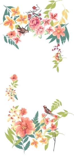 260x560 Vector Real Flowers Free